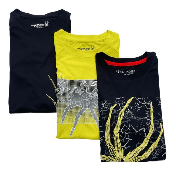 Spyder Other - Spyder Polyester DryWeb T Shirts - Kids Large (3x)